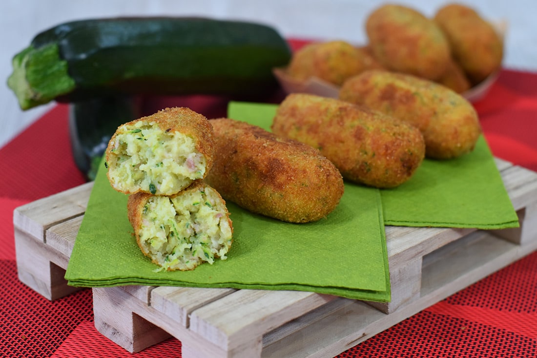 Crocchette Di Zucchine E Patate Tuorlo Rosso